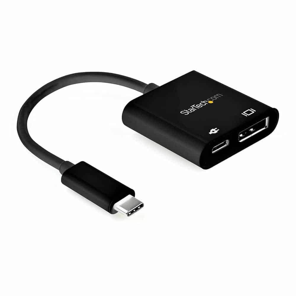 (image for) StarTech.com USB C to DisplayPort Adapter with Power Delivery